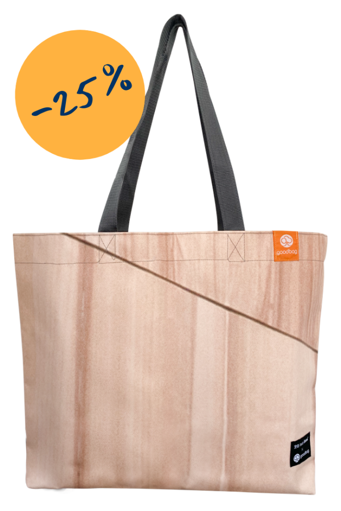 Limited Edition goodbag: Newlife (beige-dark brown)