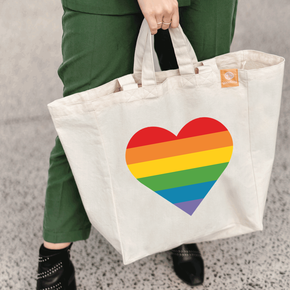 goodbag rainbow heart